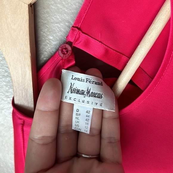 Vintage Louis Feraud Pink Long Sleeve Blouse - Picture 5 of 7